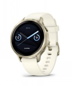 GARMIN VENU 4 (41MM), GPS, WI-FI, BEIGE W/ LUNAR GOLD + BONE