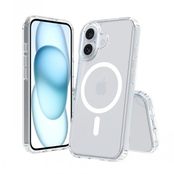 SCREENOR BUMPER IPHONE 16 MAGSAFE LÄPINÄKYVÄ