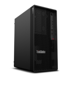 Lenovo ThinkStation P2 TWR G2, musta, 32GB/1TB/W11P, näkyy valkoisella taustalla-suunniteltu yrityskäyttöön. - Prisma-IT Web
