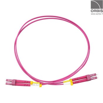 ORBIS LC-LC DPX OM4 8FIG 2M KYTKENTÄKAAPELI-KUITU, LSZH