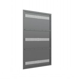 M PRO SERIES ENCLOSURE 50" BACK PLATE MEDIUM BLACK