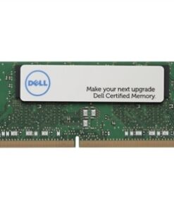 Roheline Delli SODIMM DDR4 3200MHz 8GB mälupulk valge sildiga, vaade eest.