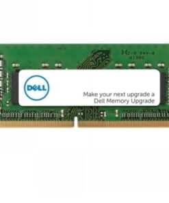 DELL SODIMM DDR5 5600 MHz 16GB mälupulk - Dell Technologies Roheline DELL SODIMM DDR5 5600 MHz -mälupulk, valge kleebise ja sinise Dell-logoga.