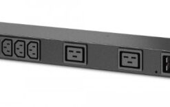 APC RACK PDU, BASIC, 0U/1U, 100-240V/20A, 220-240V/16A, (7) C13, (2) C19