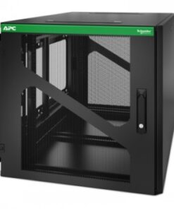 APC NETSHELTER 12U WALLMOUNT RACK ENCLOSURE CABINET SIDE MOUNT UPS DEPTH