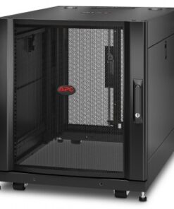 APC NETSHELTER SX 12U SERVER RACK ENCLOSURE 600MM X 900MM W/ SIDES BLACK