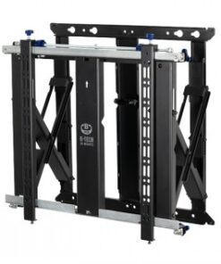B-TECH AV SLIMLINE SOFT-OPEN FULL SERVICE VIDEOWALL MOUNT WITH MICRO-ADJUSTMENT (VESA 600 X 400)