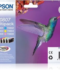 EPSON 6-COLOURS T0807 CLARIA PHOTO INK