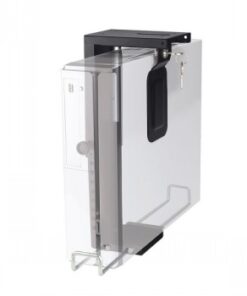 NEOMOUNTS CPU HOLDER (HEIGHT PC: 20-36 CM / WIDTH PC: 5-10 CM, LOCK) BLACK