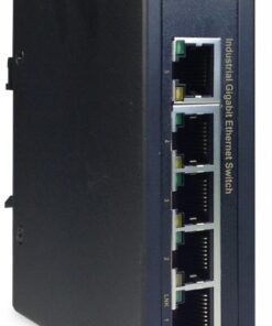 DIGITUS INDUSTRIAL GIGABIT ETHERNET SWITCH 5-PORT, DIN RAIL, EXTENDED TEMP. RANGE