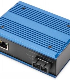 DIGITUS INDUSTRIAL GIGABIT ETHERNET MEDIA CONVERTER, SM