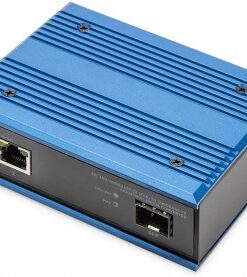 DIGITUS INDUSTRIAL GIGABIT ETHERNET POE+ MEDIA CONVERTER
