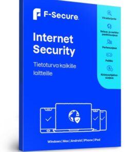 F-SECURE INTERNET SECURITY (SAFE) 1 VUOSI, 3 LAITTEELLE