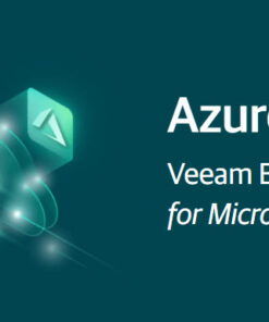 Kuvitus, jossa on digitaalisia lohkoja ja Google Cloud -logo, teksti: "Google Cloud Backup Veeam Backup for Google Cloud", korostaen pilvipalveluiden palautustoimintoja teal-taustalla. - Prisma-IT Web