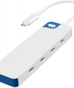 HYPER HYPERDRIVE FLEX 4 PORT USB-C HUB (4X USB-C), WHITE
