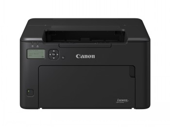 Must Canon i-Sensys LBP122DW lasprinter, kompaktne disain, eestvaates.