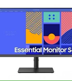SAMSUNG S27C432 27" BEZELLESS 16:9 1920X1080 IPS,4MS, HAS, ANALOG/HDMI/DP, USB HUB, DP+HDMI CABLE_