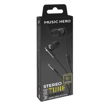 Sbs silky jack 3.5mm wired earphones black - Pilt 2