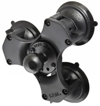 RAM MOUNTS 3.3" 3X IMUKUPPIKIINNIKE, C-KOKO KUULA