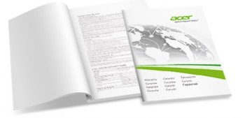 Acer-projektori kasutusjuhend tarbijatele ja äriklientidele Acer-projektorite kasutusjuhend, mille kaanel on maailma kaart ja roheline graafiline element.