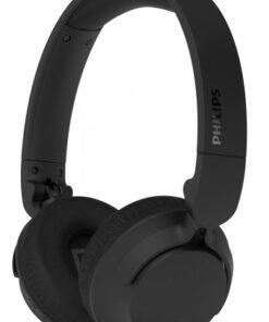 Philips H4500 ANC-kõrvaklapid, must - stiilne ja kaasaegne disain. Must Philips H4500 ANC-kõrvaklapid, näidatud paremalt küljelt, polsterdatud kõrvapadjad ja reguleeritav peaosa.