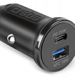 SBS CAR CHARGER USB-C + USB-A 25W