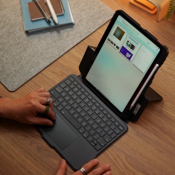 TARGUS VERSAVU BLUETOOTH KEYBOARD CASE FOR IPAD (A16)/IPAD (GEN.10)/IPAD AIR 11" (M3/M2)/IPAD AIR 10.9" (GEN.5/4)/IPAD PRO 11" (GEN.4/3/2/1)