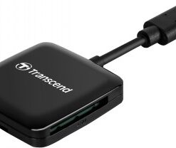 TRANSCEND RDC3 SD/MICROSD CARD READER, USB-C 3.2 GEN1