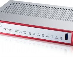 ZYXEL USG FLEX 100 HP, 7 GIGABIT USER-DEFINABLE PORTS, 1*1G POE+, 1*USB WITH 1 YR ENTRY DEFENSE PACK (5Y WARRANTY)