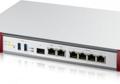 ZYXEL USG FLEX 200, 10/100/1000, 2*WAN, 4*LAN/DMZ PORTS, 1*SFP, 2*USB (DEVICE ONLY)