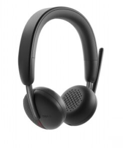 Dell Wireless Headset WL3024 - juhtmeta kõrvaklapid Must Dell Wireless Headset - WL3024, polsterdatud kõrvaklapid ja reguleeritav mikrofon, minimalistlik disain.