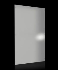 Rittal VX külgseinad 1600x600 mm, helehall RAL7035 Helehall, sile metallist külgseinapaneel, ristkülikukujuline, servades augud.