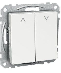 Schneider Electric Exxact valge kardinlüliti, kaheosaline disain Schneider Electric Exxact kardinlüliti, valge, kaheosaline ja kruviühendusega, eestvaade.