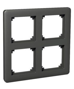 Schneider Electric Exxact Primo 2x2 maatrikskarkass, antratsiit Antratsiithall neljakandiline maatrikskarkass, millel on neli ava modulaatoritele.
