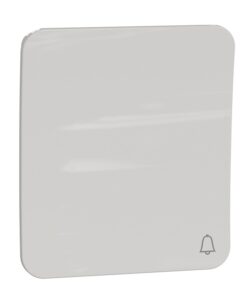 Schneider Electric Exxact pinnalüliti kella sümboliga, helehall Helehall sirge kanglüliti, mille paremas alanurgas on kella sümbol. Ruutjas kuju ümarate nurkadega.