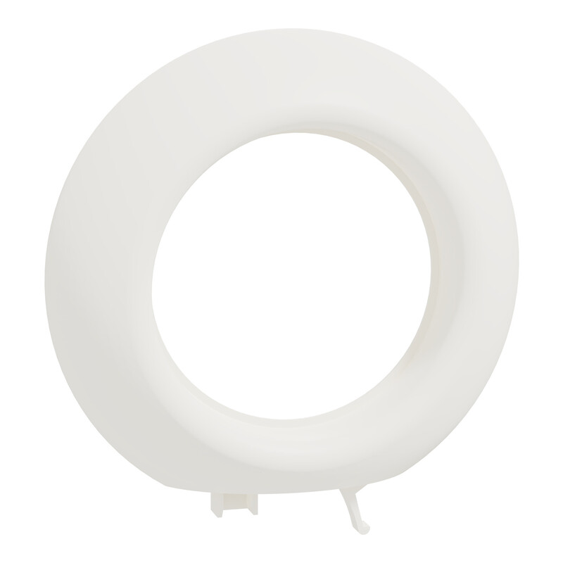 Schneider Electric Renova valge otsaraamipaar, stiilne ja modernne disain Ümar valge plastist otsaraam sileda pinnaga ja kinnitusosaga alumises osas.