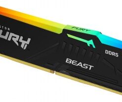 KINGSTON 32GB (1X32GB) DDR5 6000MT/S CL36 1RX8 FURY BEAST EXPO BLACK RGB
