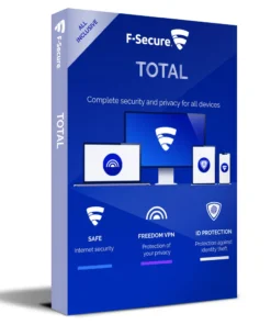 F-SECURE YHTEENSÄ - 2 VUOTTA, 25 LAITETTA, E-AVAIN. Safe-internetturva, FREEDOME VPN, ja kehittynyt virustorjunta. Sininen vähittäismyyntipakkaus. - Prisma-IT Web