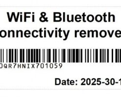 LG WIFI + BT POISTO INFONÄYTÖSTÄ+TARROITUS JA DOKUMENTOINTI 65-98"